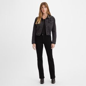 Black Levi Bootcut Jeans